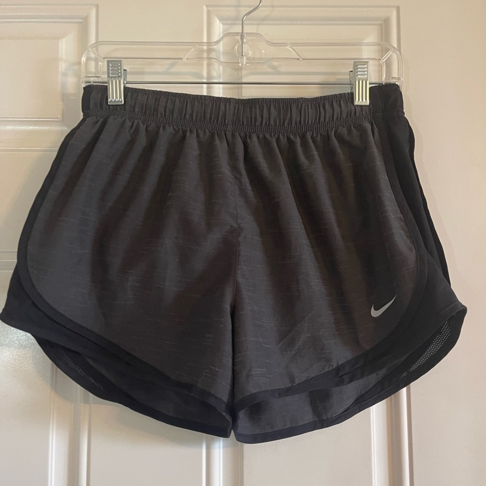Black Nike tempo running shorts